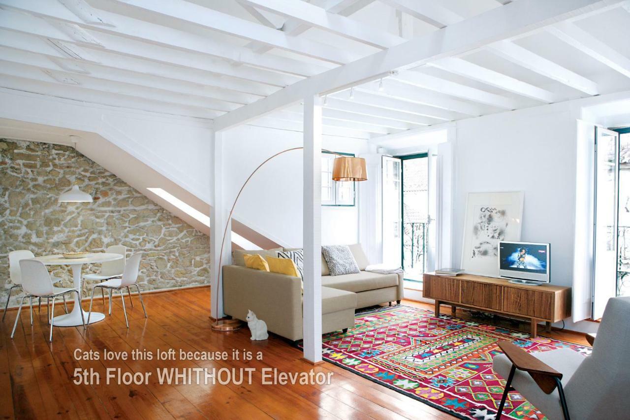 18Th Century Loft Apartment Lisbon Bagian luar foto